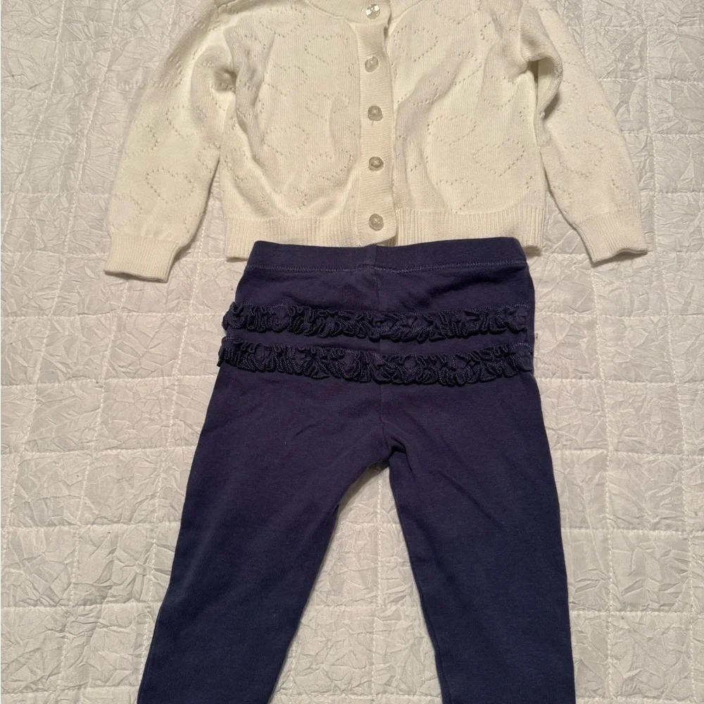 9 month 9 items these are in excellent condition. Okie Dokie and Carters.